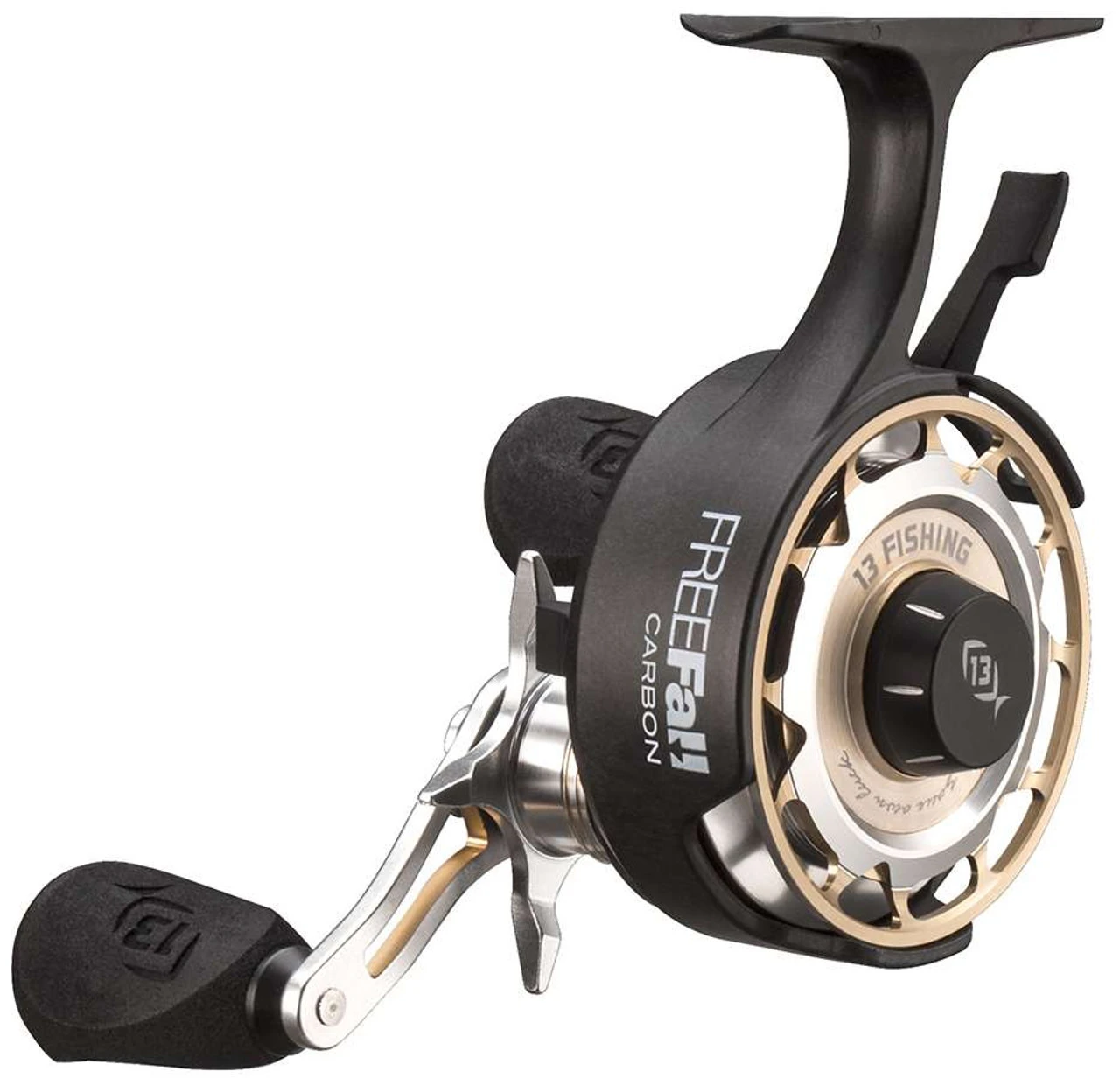 13 Fishing BBCFFW2.5-RH Black Betty FreeFall Carbon Ice Reel 4 13 Fishing BBCFFW2.5-RH Black Betty FreeFall Carbon Ice Reel - Image 4