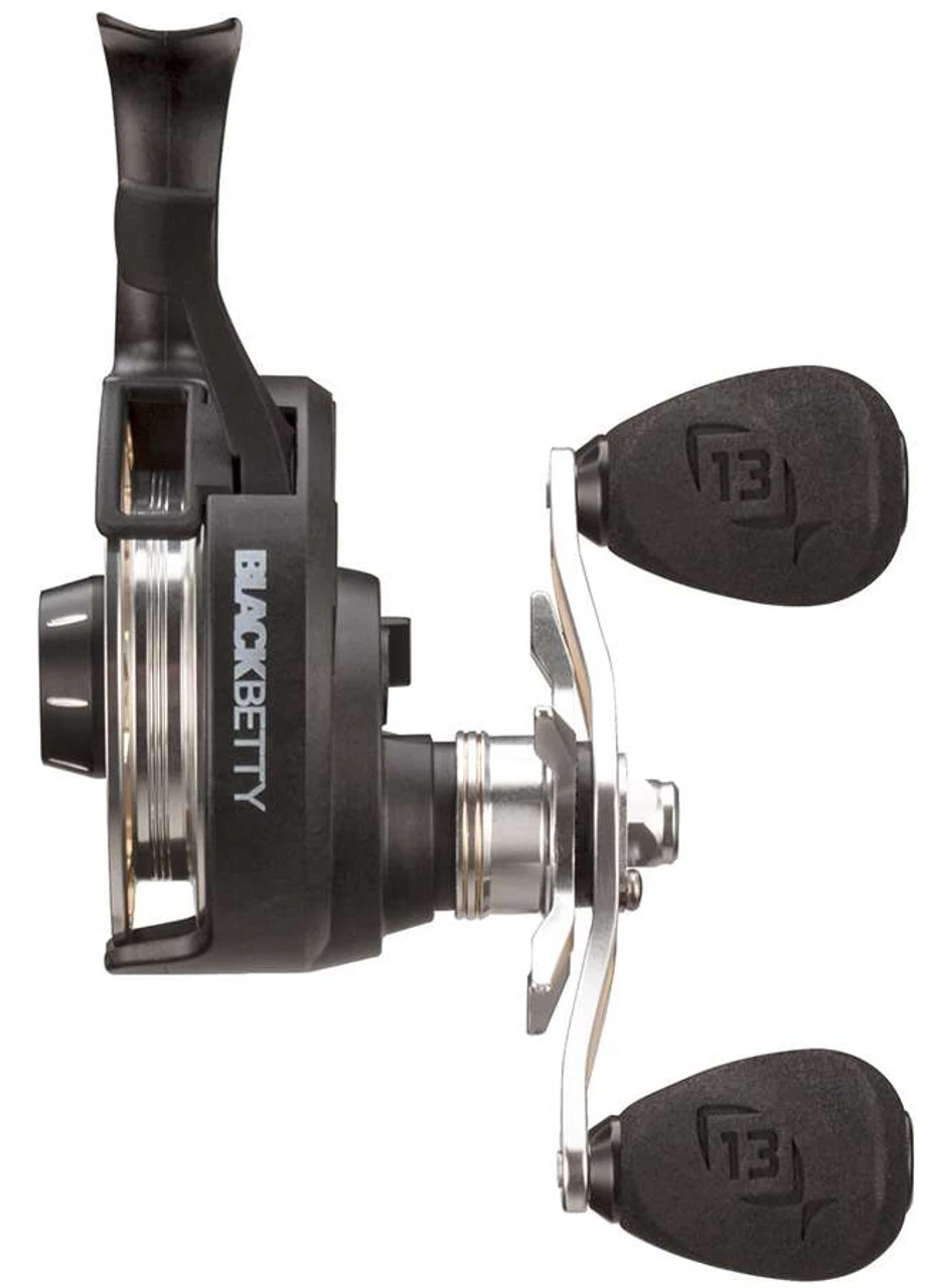13 Fishing BBCFFW2.5-RH Black Betty FreeFall Carbon Ice Reel 3 13 Fishing BBCFFW2.5-RH Black Betty FreeFall Carbon Ice Reel - Image 3
