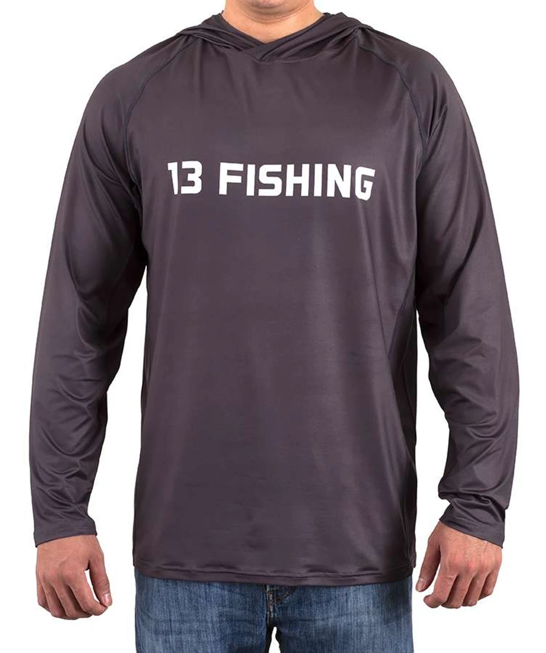 13 Fishing SUS Performance Long Sleeve Hooded Shirt - Small 1 13 Fishing SUS Performance Long Sleeve Hooded Shirt - Small