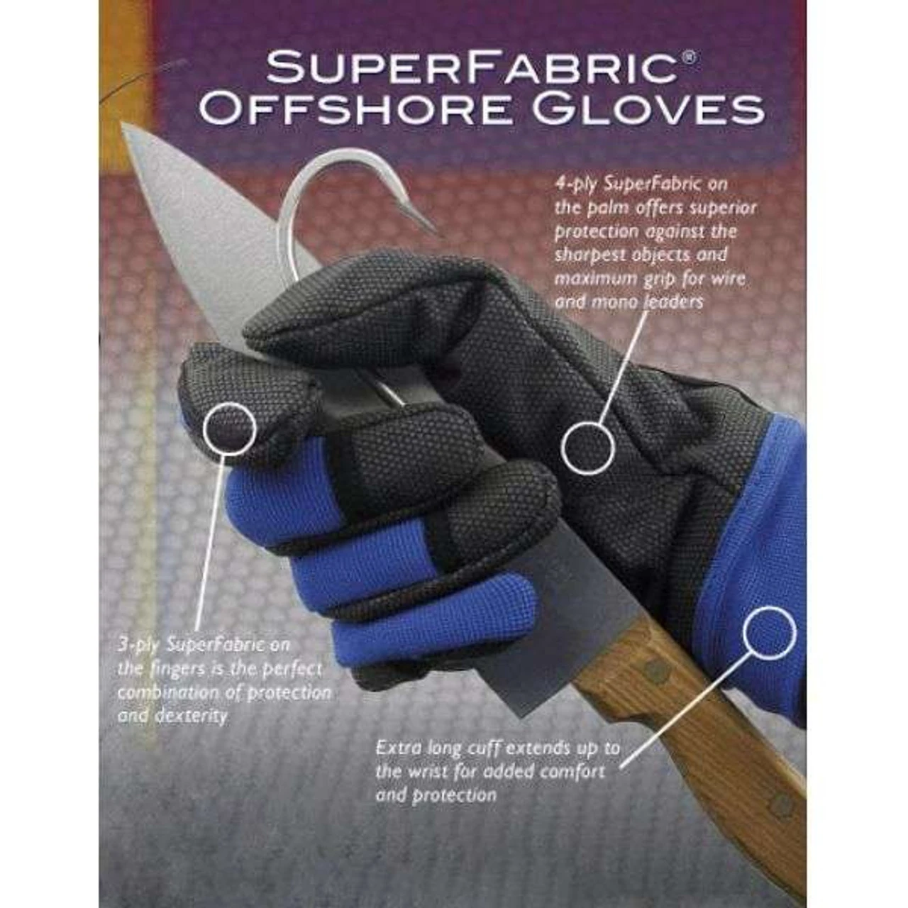 Hi-Seas - SeaGrip SuperFabric Offshore Glove 2 Hi-Seas - SeaGrip SuperFabric Offshore Glove - Image 2