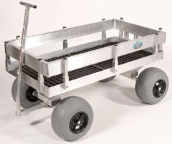 Alumacart Big Kahuna Beach Wagon W/UV Decking
