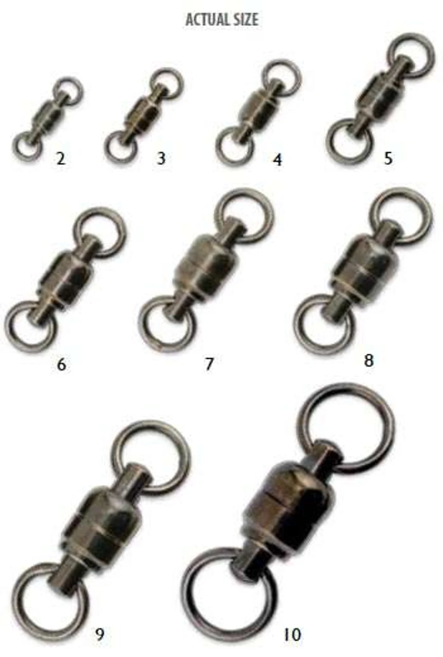American Fishing Wire Ball-Bearing Crane Swivels 2 American Fishing Wire Ball-Bearing Crane Swivels - Image 2