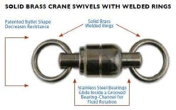 American Fishing Wire Ball-Bearing Crane Swivels 5 American Fishing Wire Ball-Bearing Crane Swivels -Fishing Sales Store american fishing wire ball bearing crane swivels 50008.1651171720