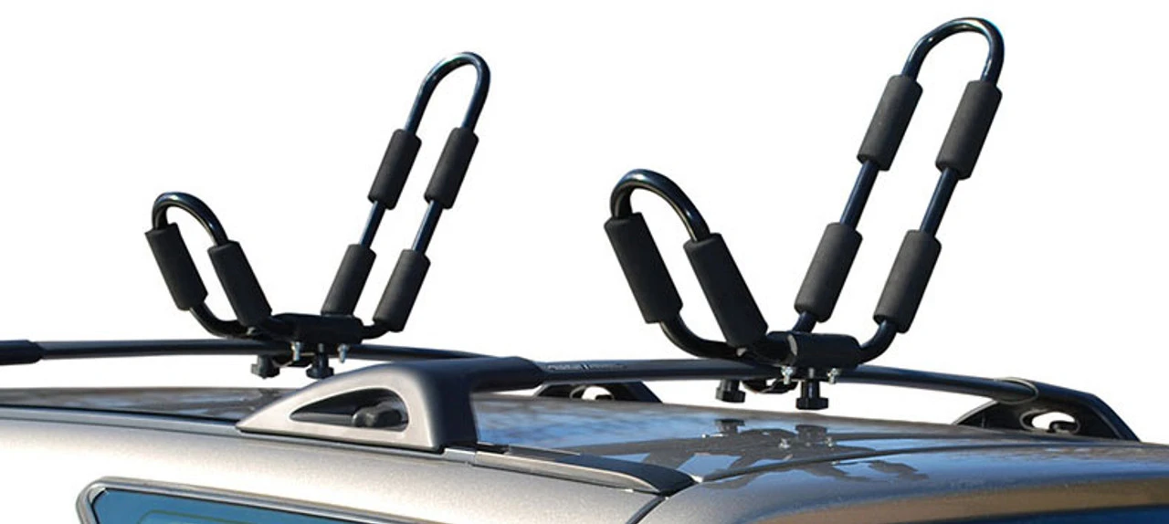 Attwood 11441-4 Kayak Roof Rack J-Style Carrier Kit 2 Attwood 11441-4 Kayak Roof Rack J-Style Carrier Kit - Image 2