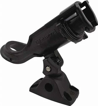 Attwood 5009 Heavy Duty Rod Holder W/ Combo Mount - Black 1 Attwood 5009 Heavy Duty Rod Holder W/ Combo Mount - Black