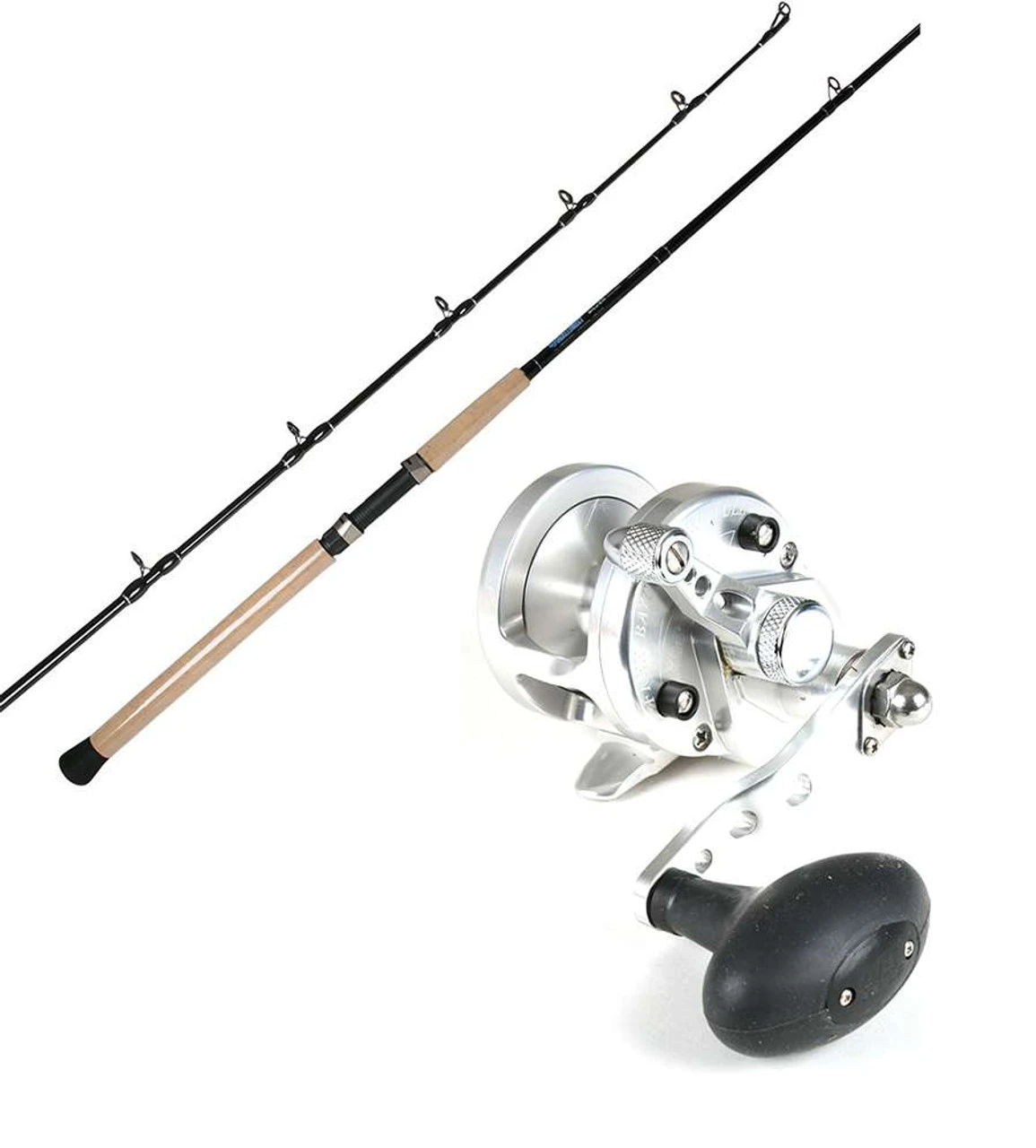 Avet SXJ 5.3 RH 1 Speed Reel / TackleDirect TDSSC701MHT Silver Hook Rod Combo 1 Avet SXJ 5.3 RH 1 Speed Reel / TackleDirect TDSSC701MHT Silver Hook Rod Combo