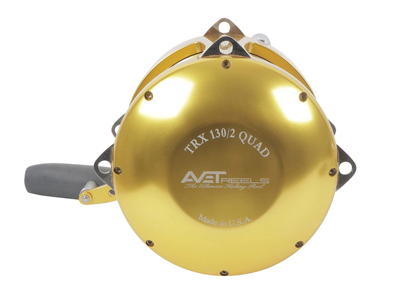 Avet T-RX 130 2-Speed Lever Drag Big Game Reel - Gold 3 Avet T-RX 130 2-Speed Lever Drag Big Game Reel - Gold - Image 3