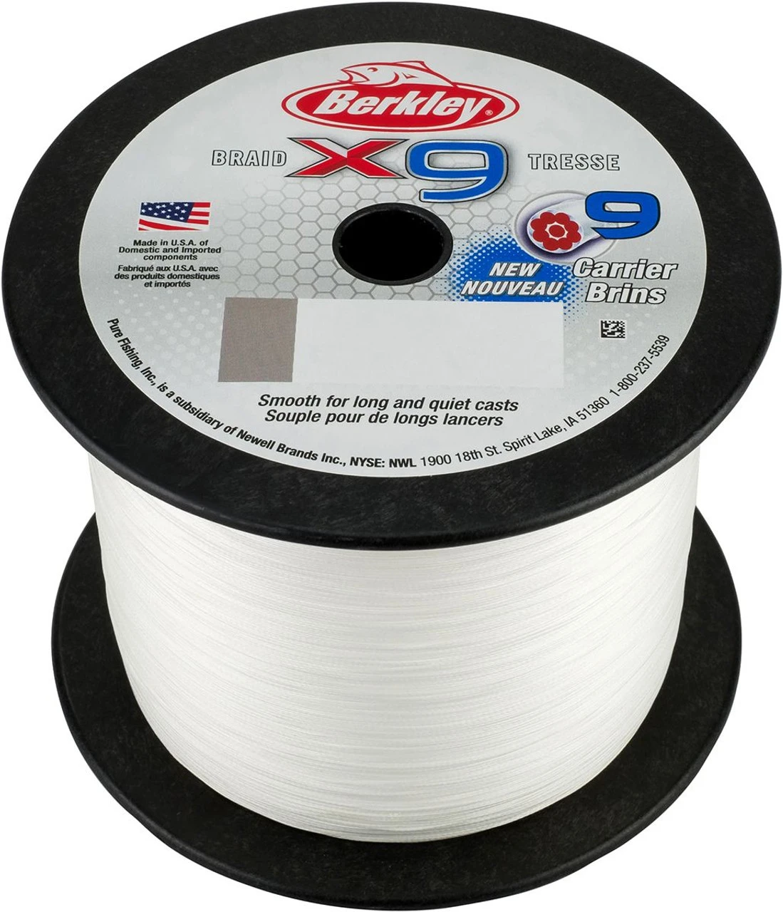 Berkley X9 Braided Line - Crystal 2 Berkley X9 Braided Line - Crystal - Image 2