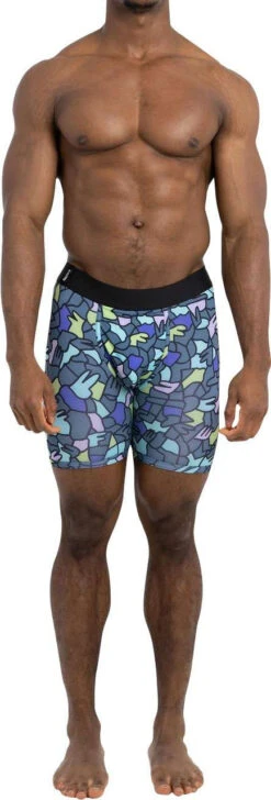 BN3TH Entourage Boxer Briefs - Lucas Mural - Small -Fishing Sales Store bn3th entourage boxer briefs lucas mural s 94607.1651413871