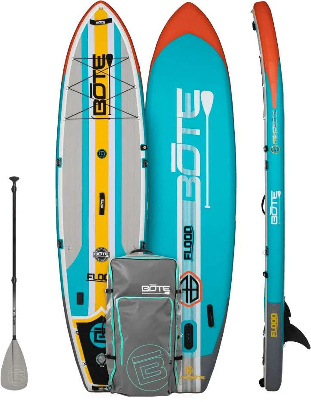 BOTE Flood Aero Inflatable Paddle Board - 11 Ft. 1 BOTE Flood Aero Inflatable Paddle Board - 11 Ft.