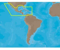 C-Map MAX Electronic Marine Charts - Central America & The Caribbean
