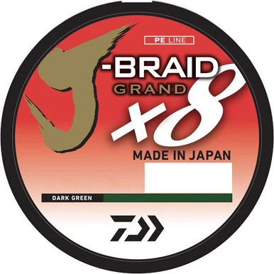 Daiwa J-Braid Grand Bulk Spools - Dark Green 1 Daiwa J-Braid Grand Bulk Spools - Dark Green