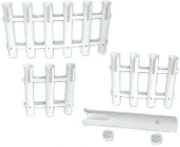 Deep Blue RH Poly Rod Holders 1 Deep Blue RH Poly Rod Holders
