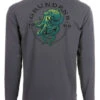 Grundens Tech Tee Long Sleeve Shirt - Kraken Print - X-Large