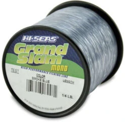 Hi-Seas Grand Slam Mono 1/4 Lb. Spool Smoke Blue
