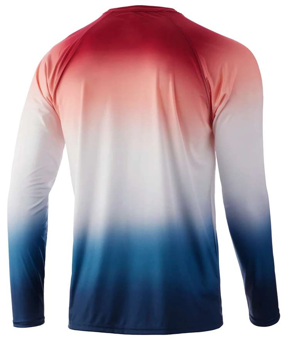 Huk Flare Fade Pursuit Long Sleeve Shirt - Americana - X-Large 2 Huk Flare Fade Pursuit Long Sleeve Shirt - Americana - X-Large - Image 2