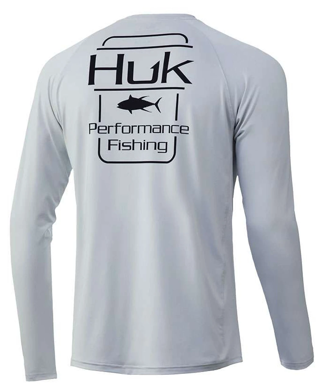 Huk Tuna Badge Pursuit Long Sleeve Shirt - Glacier - Large 1 Huk Tuna Badge Pursuit Long Sleeve Shirt - Glacier - Large