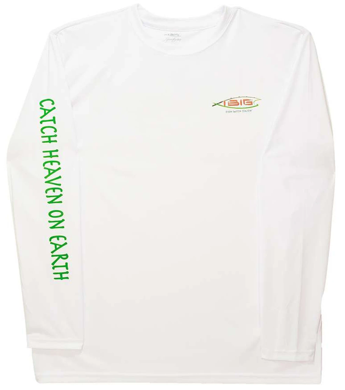IBig Seagrass Snook Performance Long Sleeve Shirt - White - Medium 2 IBig Seagrass Snook Performance Long Sleeve Shirt - White - Medium - Image 2