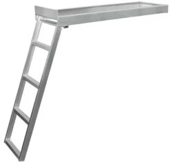 Jif Marine CSD1 Under-Deck Pontoon Ladder F/ Flat Front Decks