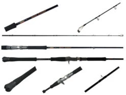 Jigging World Dark Knight Casting Rods