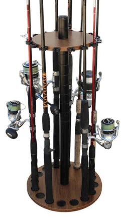 Rush Creek Creations 16 Rod Round Storage Floor Racks -Fishing Sales Store rush creek creations 16 rod round storage floor racks 64727.1651237206