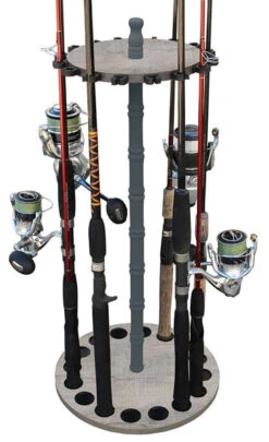 Rush Creek Creations 16 Rod Round Storage Floor Racks -Fishing Sales Store rush creek creations 16 rod round storage floor racks 75382.1651237208