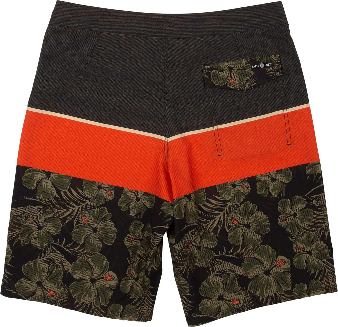 Salty Crew Stacked Boardshort - Military - 32 2 Salty Crew Stacked Boardshort - Military - 32 - Image 2