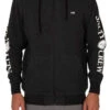 Salty Crew Refuge Sherpa Zip Fleece - Black Heather - Large