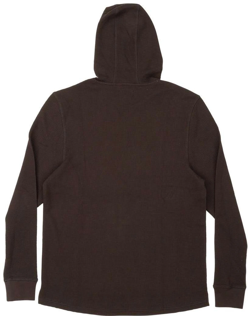 Salty Crew Tippet Thermal Hood Tee - Black - Medium 2 Salty Crew Tippet Thermal Hood Tee - Black - Medium - Image 2