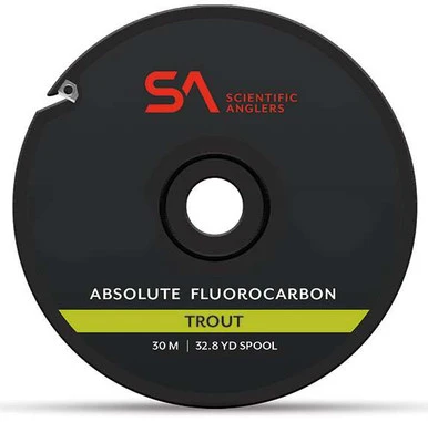 Scientific Anglers Absolute Fluorocarbon Trout Tippet - 30M 1 Scientific Anglers Absolute Fluorocarbon Trout Tippet - 30M