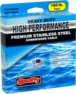 Scotty High-Performance Stainless Steel Downrigger Cables