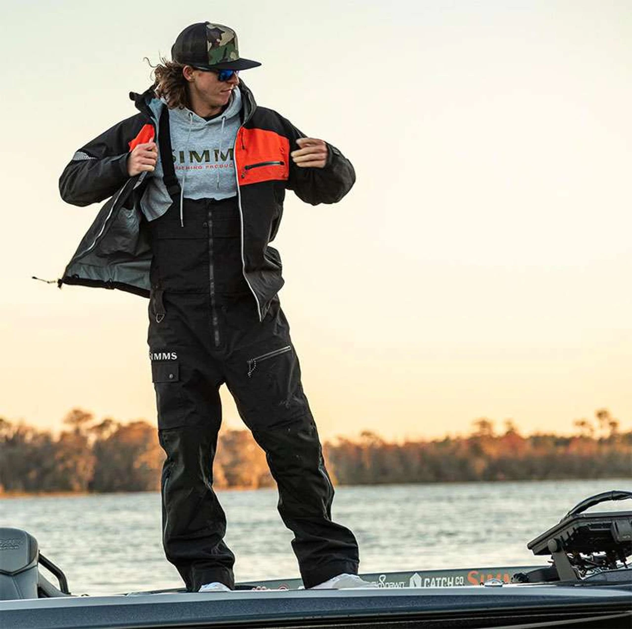 Simms CX Bib - Black - 2X-Large 2 Simms CX Bib - Black - 2X-Large - Image 2