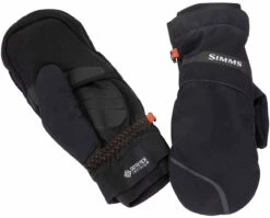 Simms Gore-Tex ExStream Foldover Mitts - Black - Large