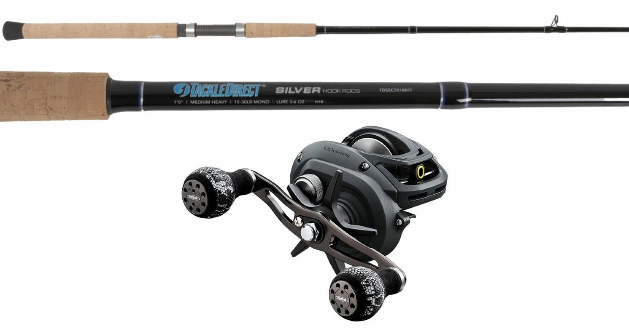 TackleDirect Silver Hook/Daiwa LX-WN300HS Lexa WN Baitcasting Combo 1 TackleDirect Silver Hook/Daiwa LX-WN300HS Lexa WN Baitcasting Combo