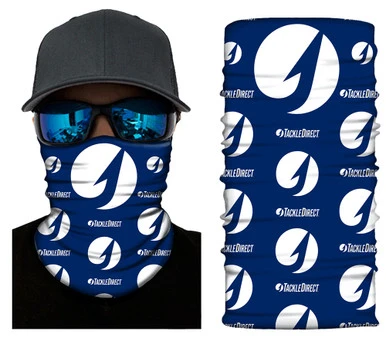 TackleDirect UV Face Guard - Custom Hook Logo 1 TackleDirect UV Face Guard - Custom Hook Logo