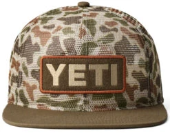 Yeti Mesh Camo Flat Brim Hat - Brown Camo -Fishing Sales Store yeti 21023005057 mesh camo flat brim hat 92182.1677854835