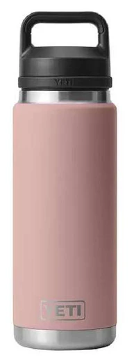 YETI Rambler Bottle - 26 Oz. - Chug Cap - Sandstone Pink