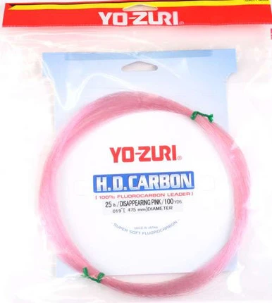 Yo-Zuri HD25LB-DP-100-SPL Fluorocarbon Leader Wrist Spool 1 Yo-Zuri HD25LB-DP-100-SPL Fluorocarbon Leader Wrist Spool